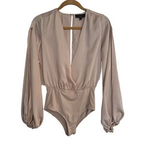 Michael Costello x REVOLVE  Bodysuit in Cream Size XS‎